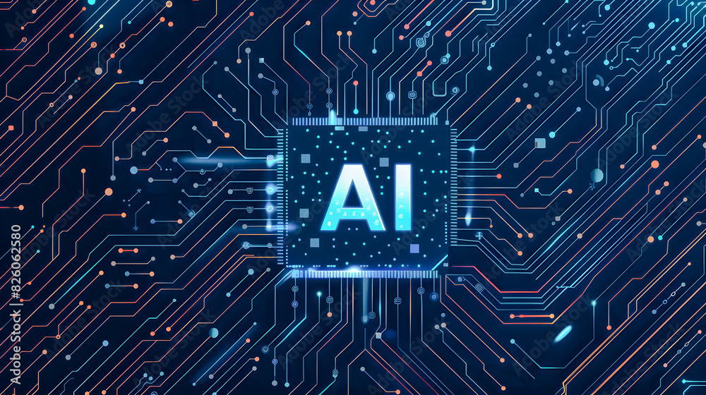 Symbol Image Futuristic Digital Network AI Artificial Intelligence Logo ...