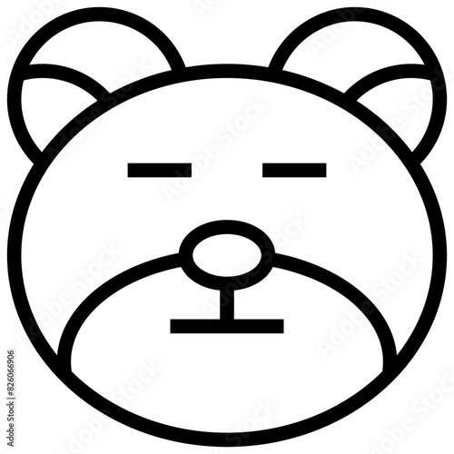 NEUTRAL,feelings,Bear,emotion,animal.svg