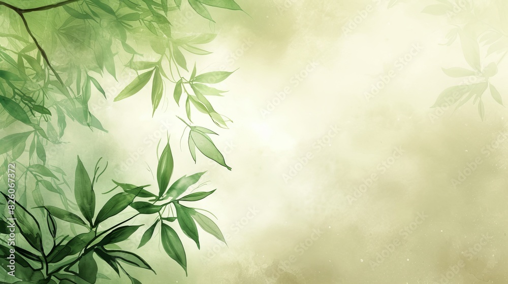 Green Leaves Background Green Leaves Background