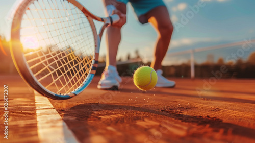 tennis player in action © EnGbarr