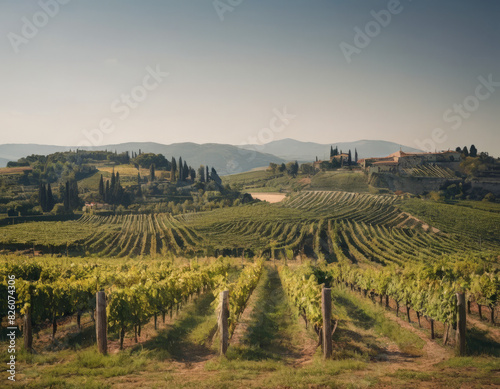Il profumo dell’uva matura riempie l’aria, un richiamo irresistibile alla tradizione vinicola toscana.
