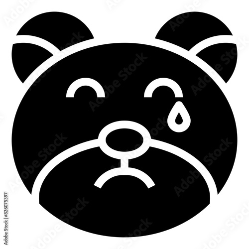 CRY,Bear,feelings,emotion,animal.svg
