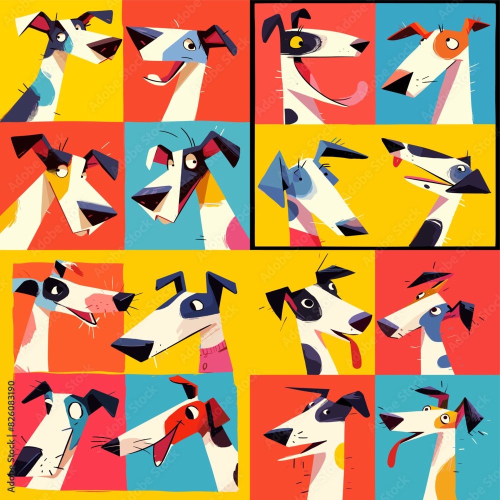 set of dogs set of dogs