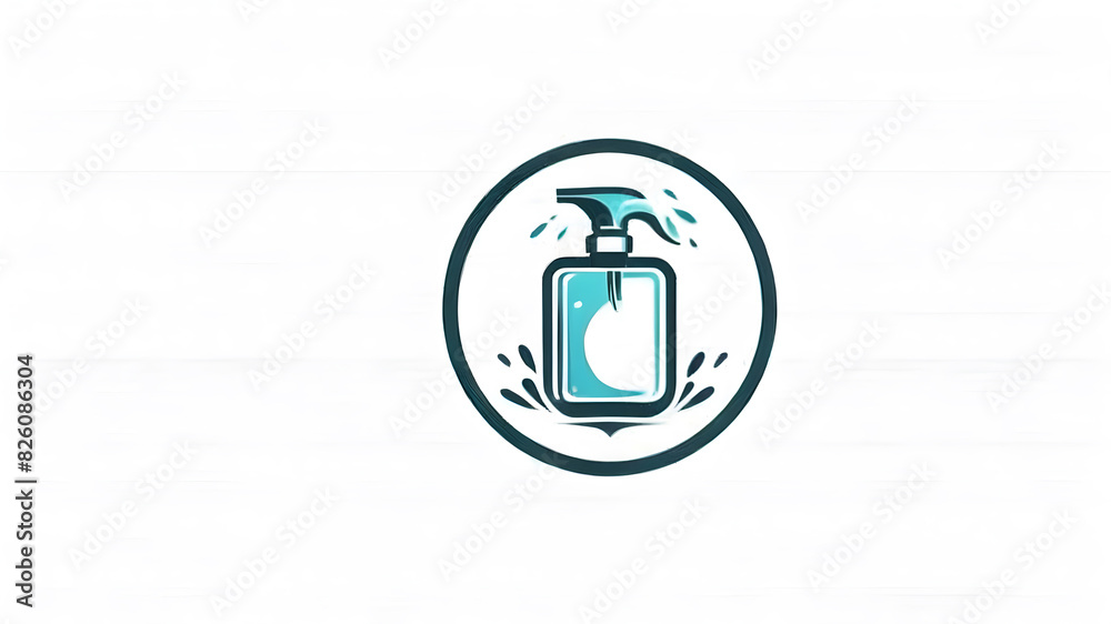 Hygiene products logo icon emblem symbol, Generative AI Hygiene products logo icon emblem symbol, Generative AI