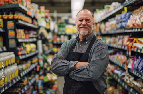 Grocery store manager