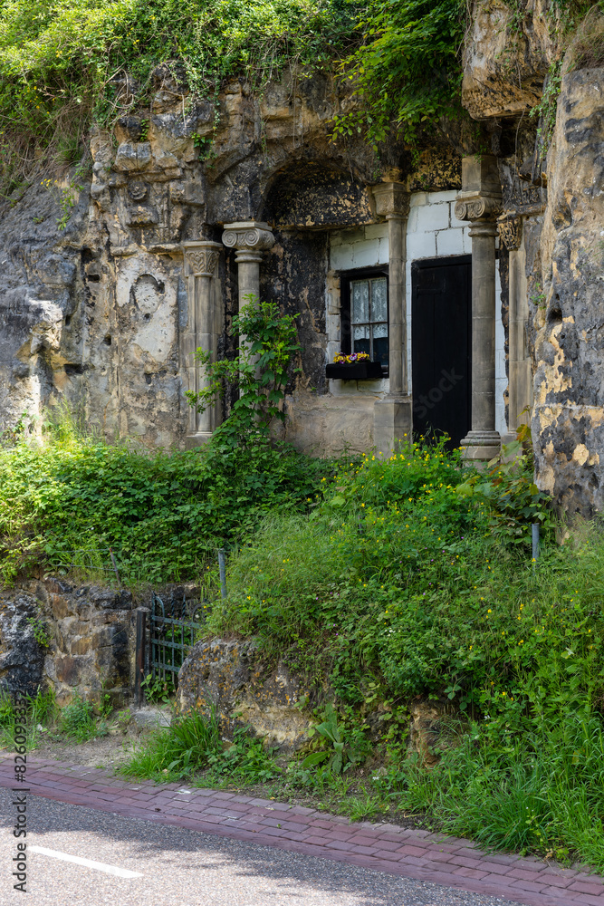 Troglodyte houses near Valkenburg, Netherlands Troglodyte houses near Valkenburg, Netherlands