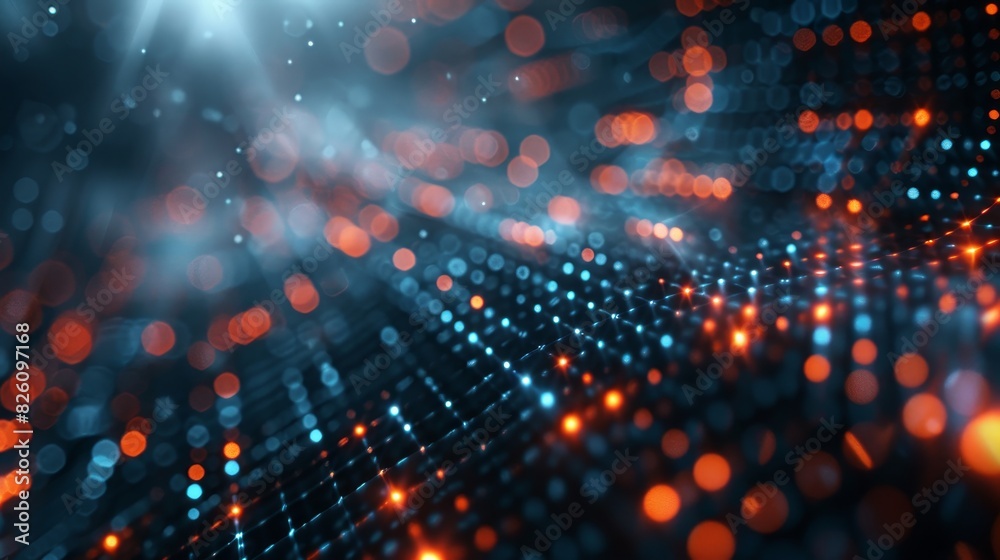 Digital Grid Abstract Background: A photo featuring a digital grid as an abstract background Digital Grid Abstract Background: A photo featuring a digital grid as an abstract background