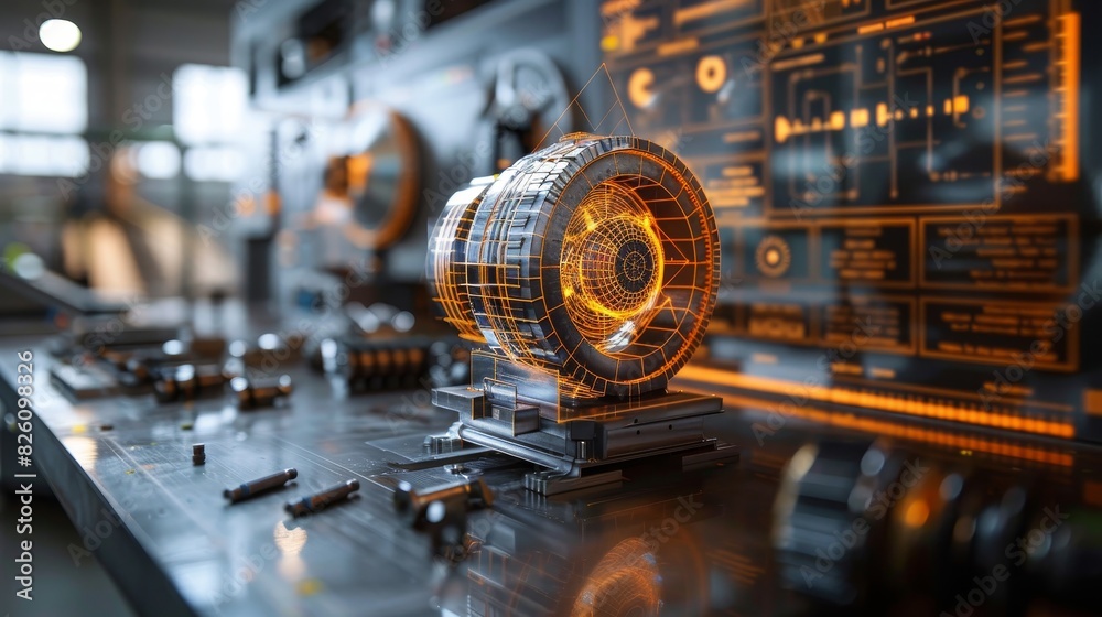Digital Prototype Machine Digital Prototype Tool Development: An image depicting the use of ...