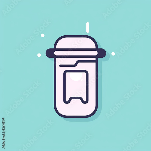 Wallpaper Mural Canteen_Modern_Line_Icon_Vector_Line_Art_CuteIcon_Des Torontodigital.ca