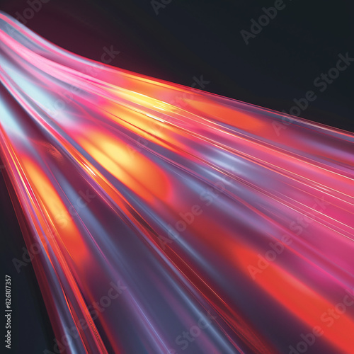 abstract gradients as a light trails 