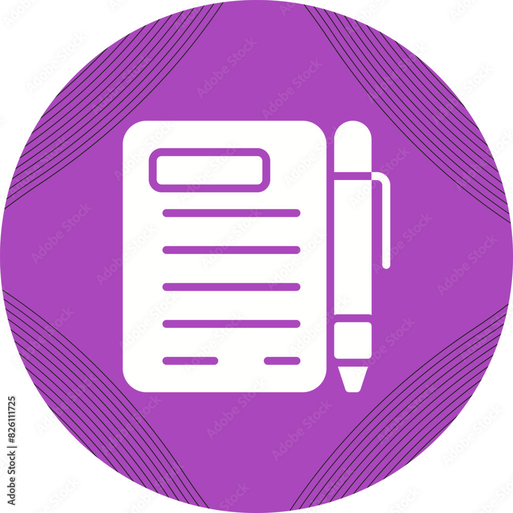 Contact Form Vector Icon