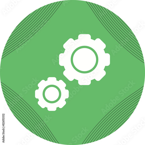 Gears Vector Icon