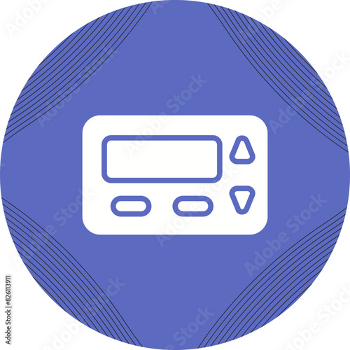 Pager Vector Icon