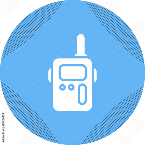 Emergency radio Vector Icon