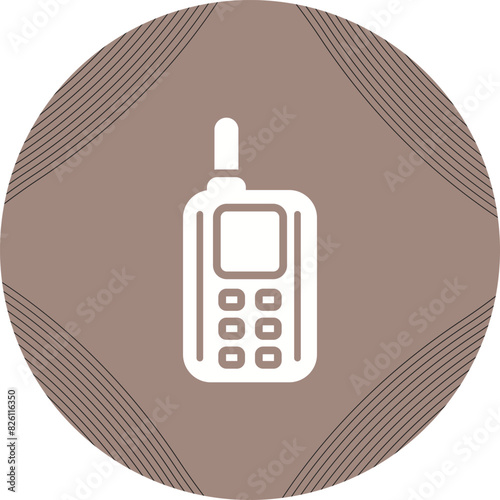 Walkie Talkie Vector Icon