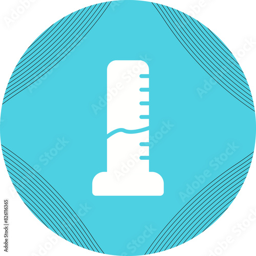 Graduated Cylinder Vector Icon