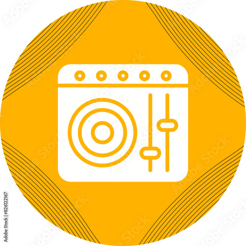 DJ Controller Vector Icon