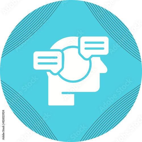 Natural Language Processin Vector Icon