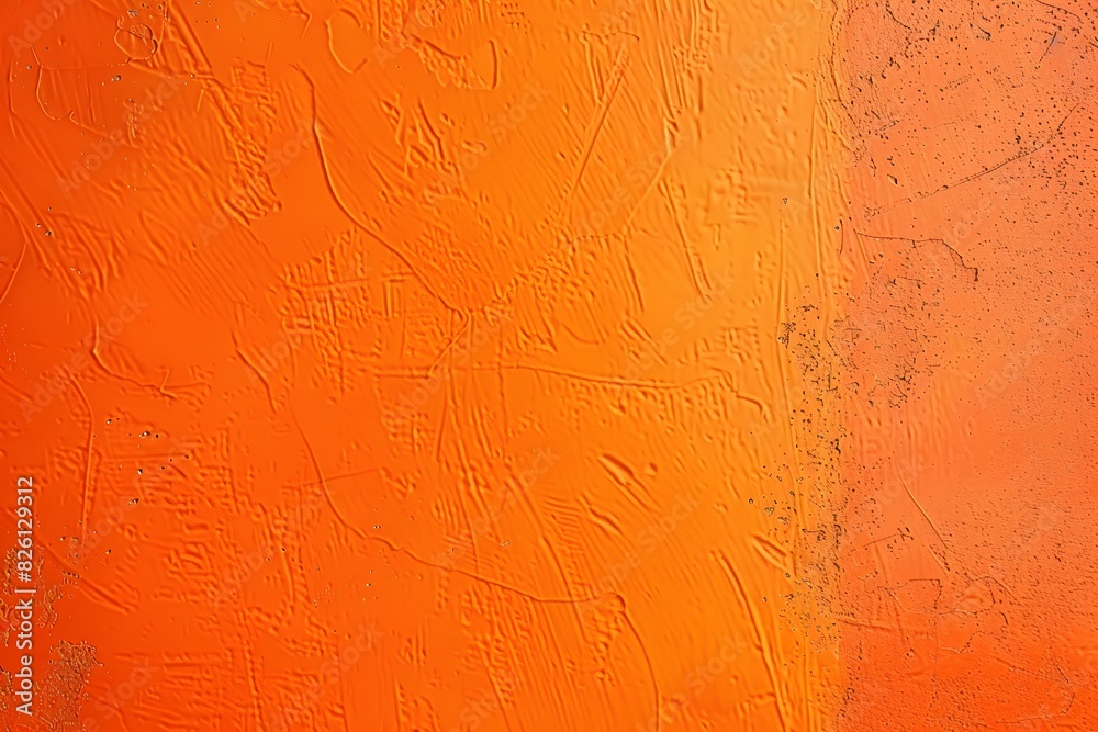 Naklejka premium orange concrete wall background