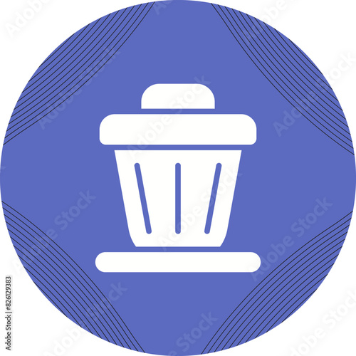 Trash bin Vector Icon