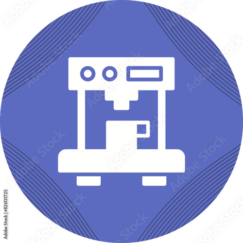 Coffee Machine Vector Icon