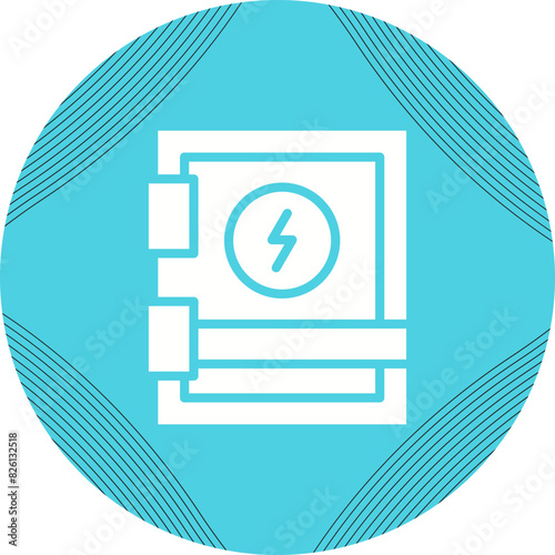 Electrical Panel Vector Icon