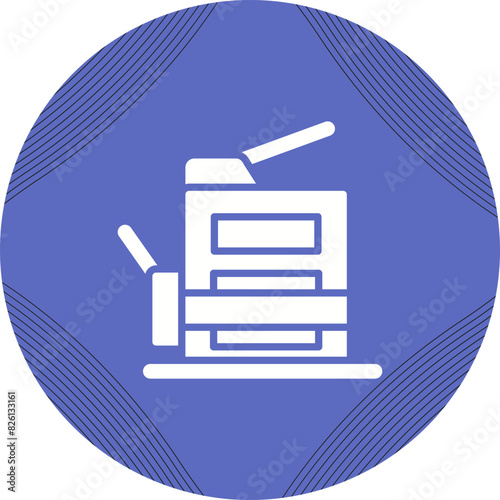 Copy Machine Vector Icon