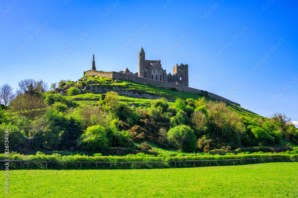 The Rock of Cashel - historical site located at Cashel, County Tipperary, Ireland.The Rock of Cashel - historical site located at Cashel, County Tipperary, Ireland. The Rock of Cashel - historical site located at Cashel, County Tipperary, Ireland.The Rock of Cashel - historical site located at Cashel, County Tipperary, Ireland.