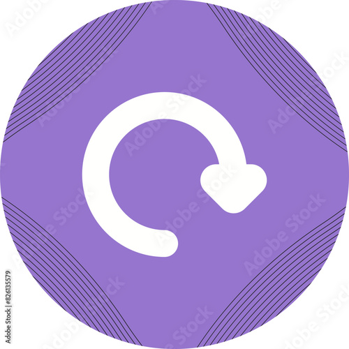 Rotate Right Vector Icon