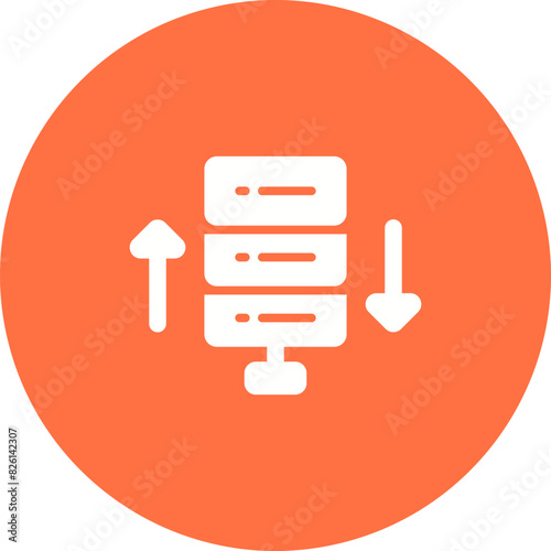 Bandwidth Vector Icon