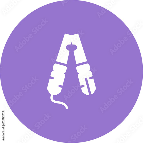 Cable Clamp Vector Icon