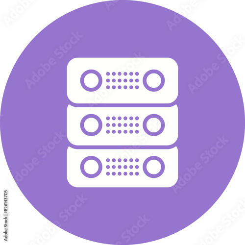 Dedicated Server Vector Icon