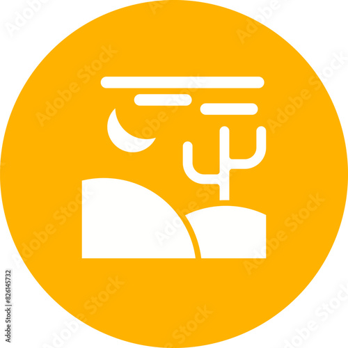 Desert Vector Icon