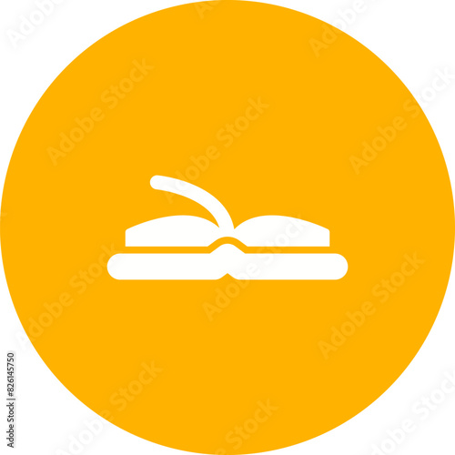 Reading Book Vector Icon