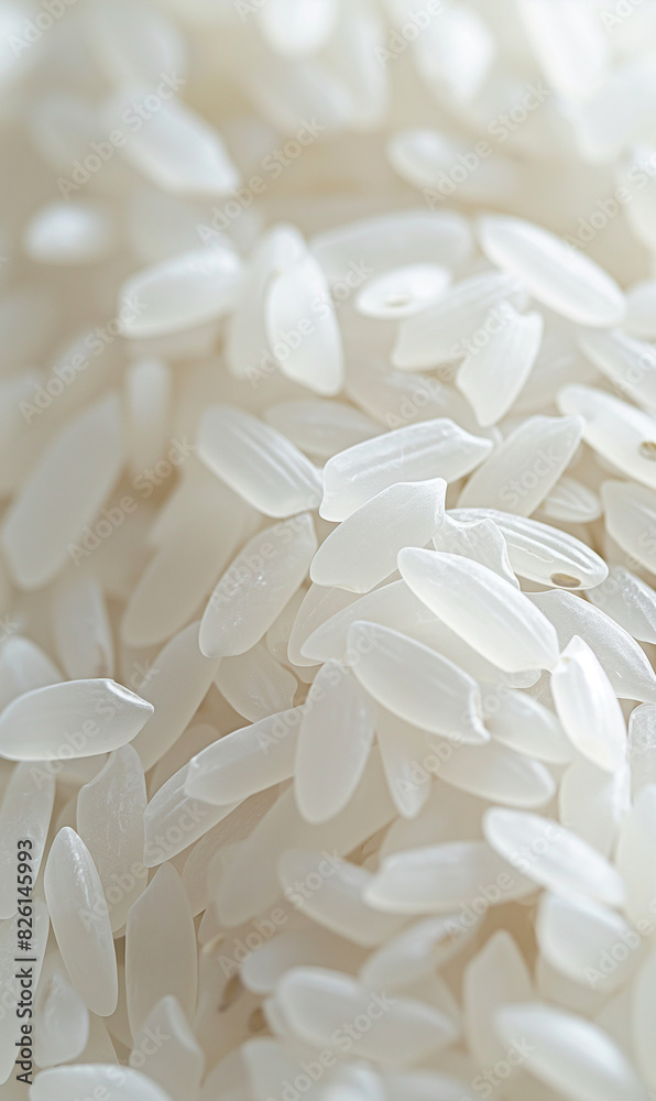 closeup of rice texture with white surface, a closeup of the rice texture, showcasing its smooth and slightly glossy surface with subtle variations in its white hues closeup of rice texture with white surface, a closeup of the rice texture, showcasing its smooth and slightly glossy surface with subtle variations in its white hues