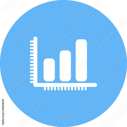 Bar Chart Vector Icon