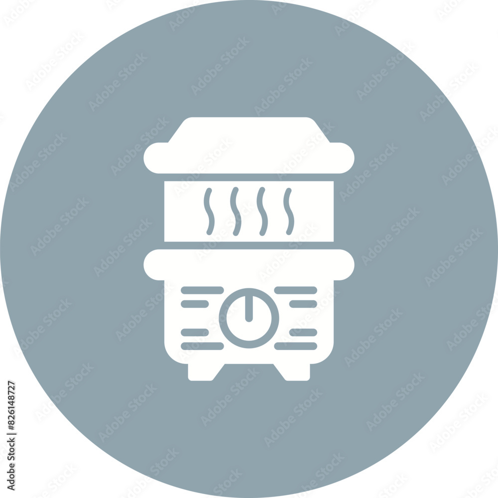 Steamer Vector Icon