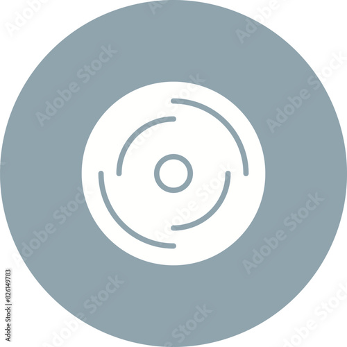 Disk Vector Icon