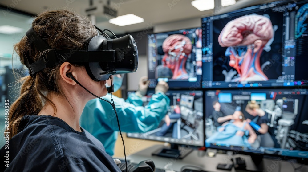 A virtual reality surgical simulation environment A virtual reality surgical simulation environment