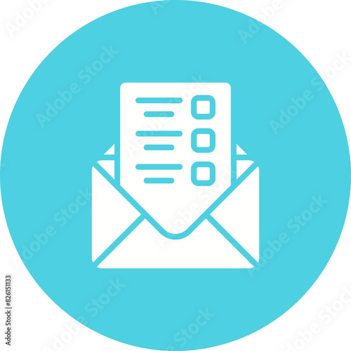 Mailing Lists Vector Icon