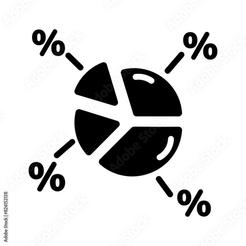 Grab this solid icon of pie chart 