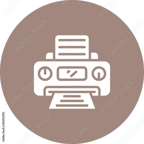 Printer Vector Icon