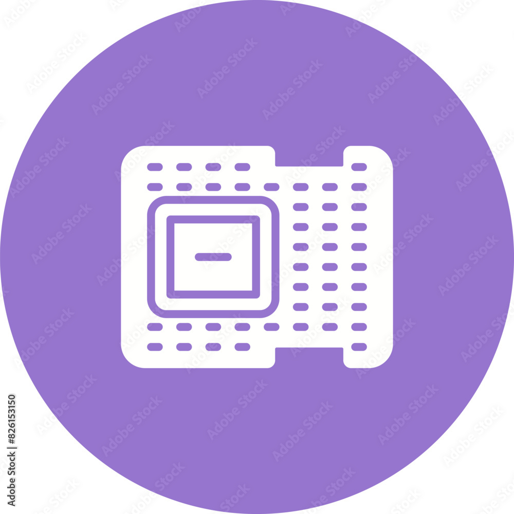 Processor Vector Icon Processor Vector Icon