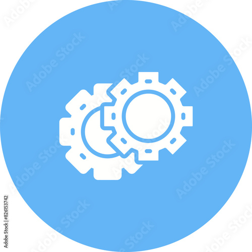 Gears Vector Icon