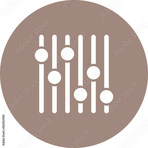 Sliders Vector Icon