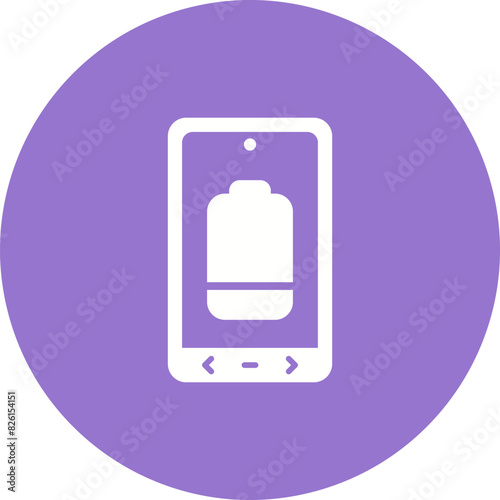 Battery Low Vector Icon