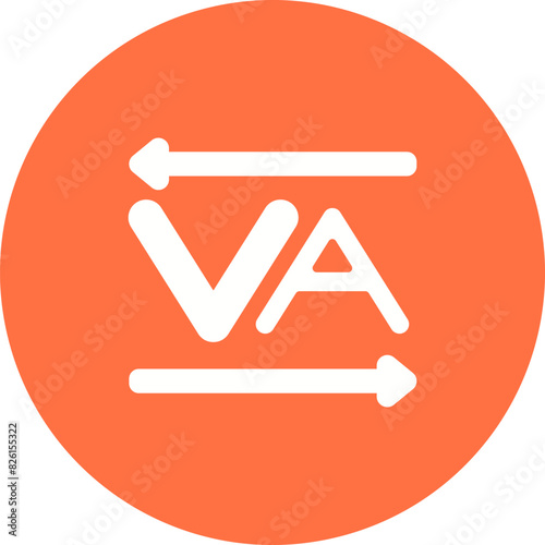 Kerning Vector Icon