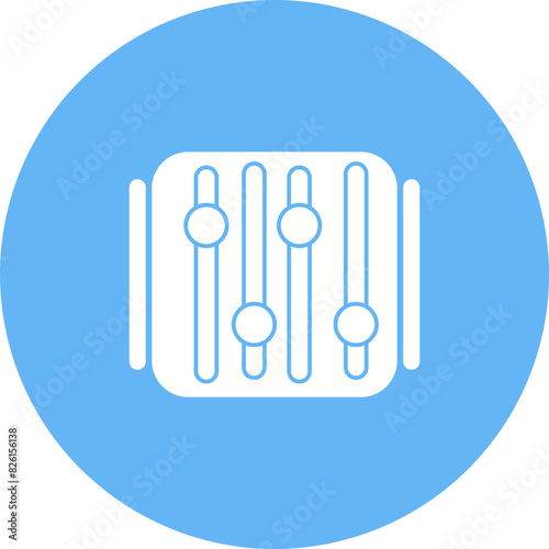 Sliders Vector Icon