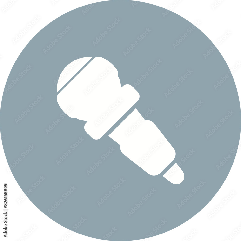 Microphone Vector Icon Microphone Vector Icon