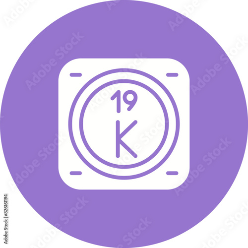 Potassium Vector Icon
